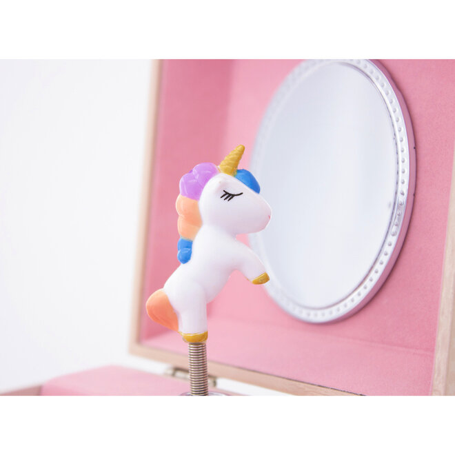 Sieradendoos Regenboog Eenhoorn