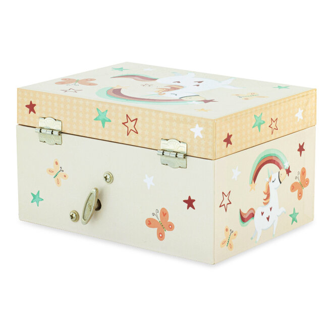 Sieradendoos Regenboog Eenhoorn