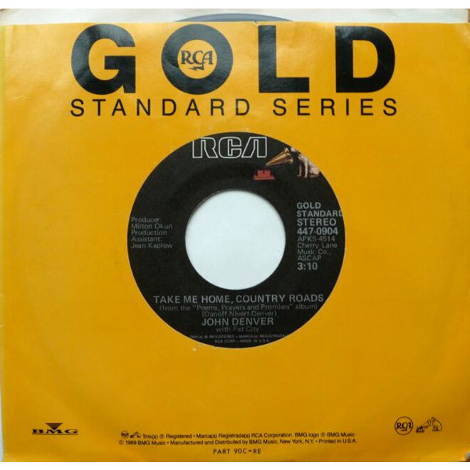 Muziekdoosje met melodie: Take me home country road