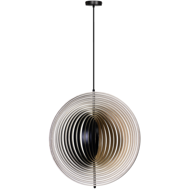 Hanglamp Woody zwart Ø59cm