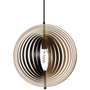 Hanglamp Woody zwart Ø43cm