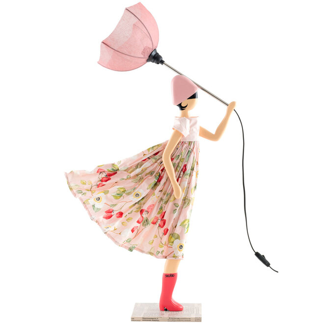 Tafellamp Paraplu dame Roula