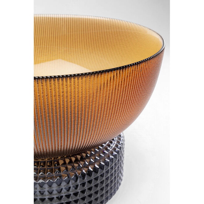 Schaal/Vaas Marvelous Duo Amber Grey H21,5cm