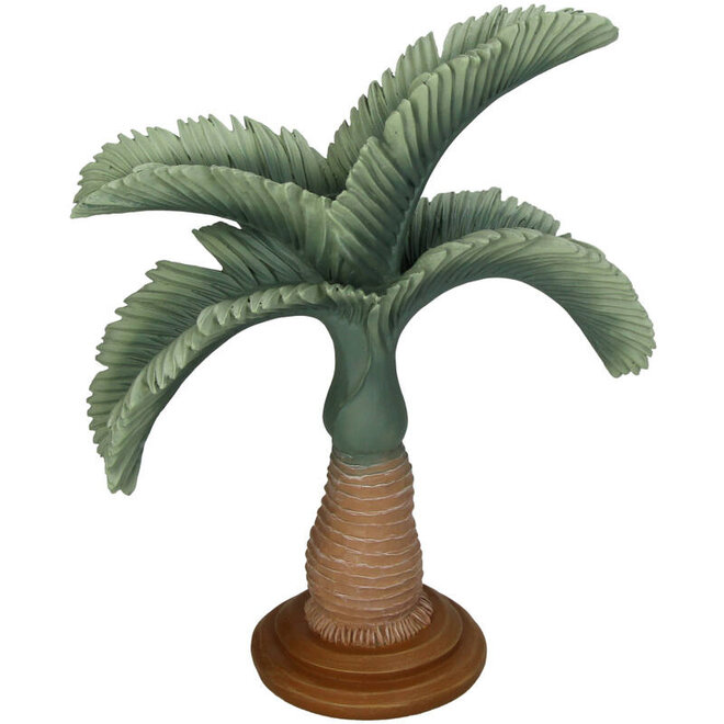 Kandelaar Palmboom polyresin H30cm