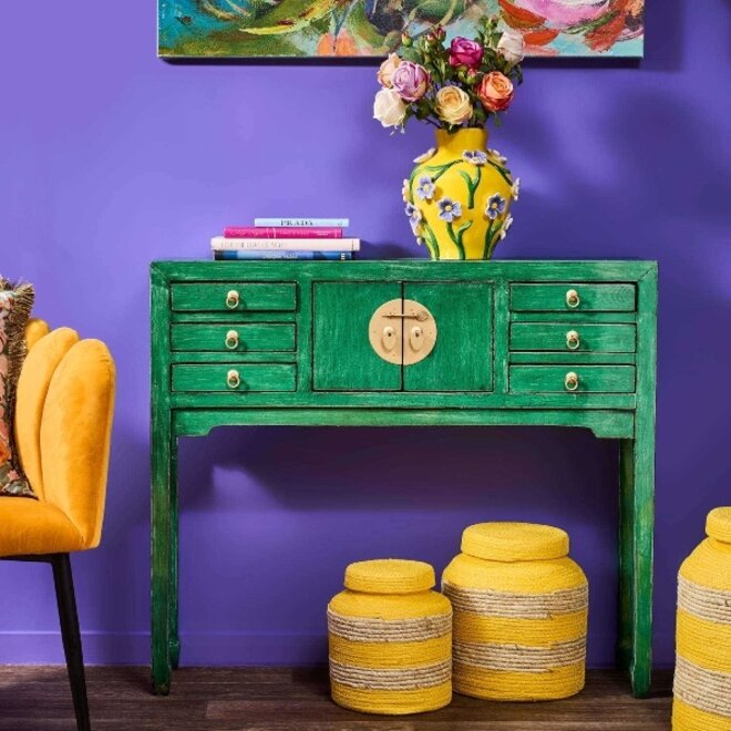 Dressoir Dynasty Vintage Groen L100cm