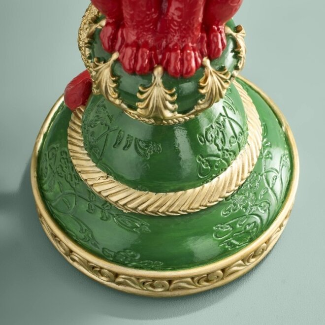 Side Table Leopard, multicolor H51 cm