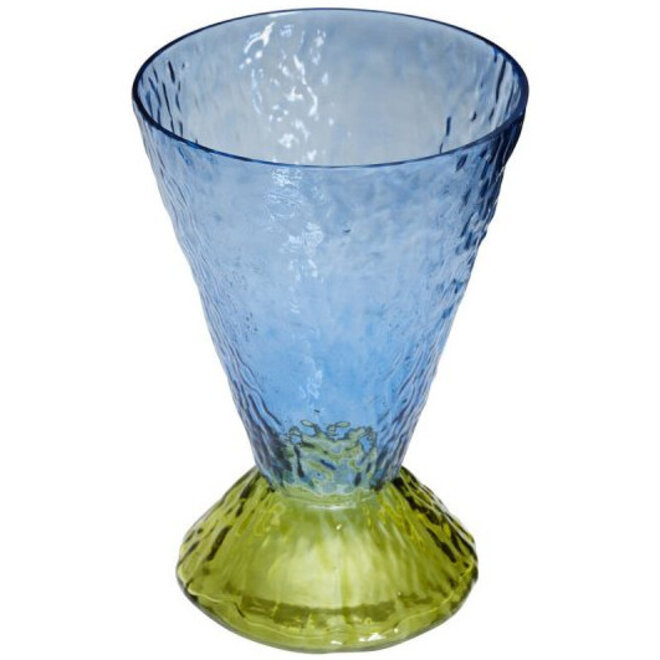 Glazen Vaas Abyss Blauw, H29cm