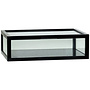 Eiken Houten Vitrine Box zwart B40cm