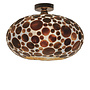 Villaflor schelpenlamp - Coin Gold - Plafonnière UFO - Ø 40 cm