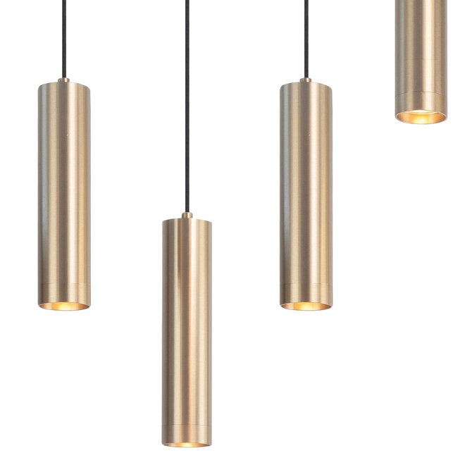 Hanglamp Perugia Goud 8 lichts