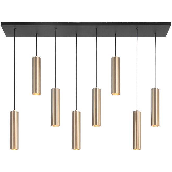 Hanglamp Perugia Goud 8 lichts
