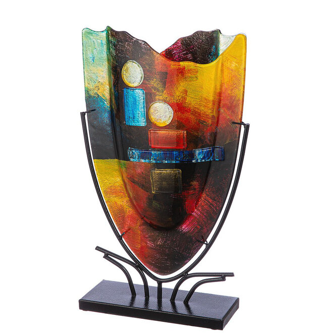 Glas Art Vaas Classico V