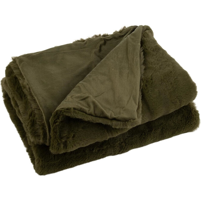 Plaid Warm Cosy Green 130x180 cm