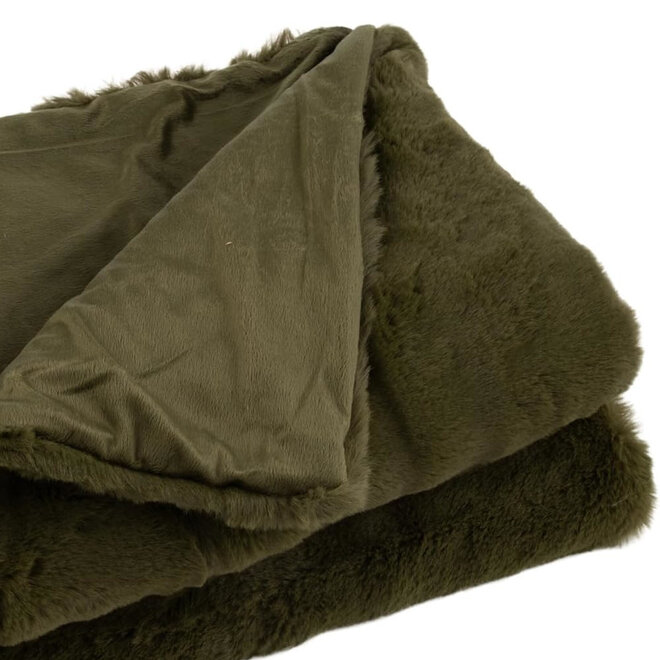 Plaid Warm Cosy Green 130x180 cm