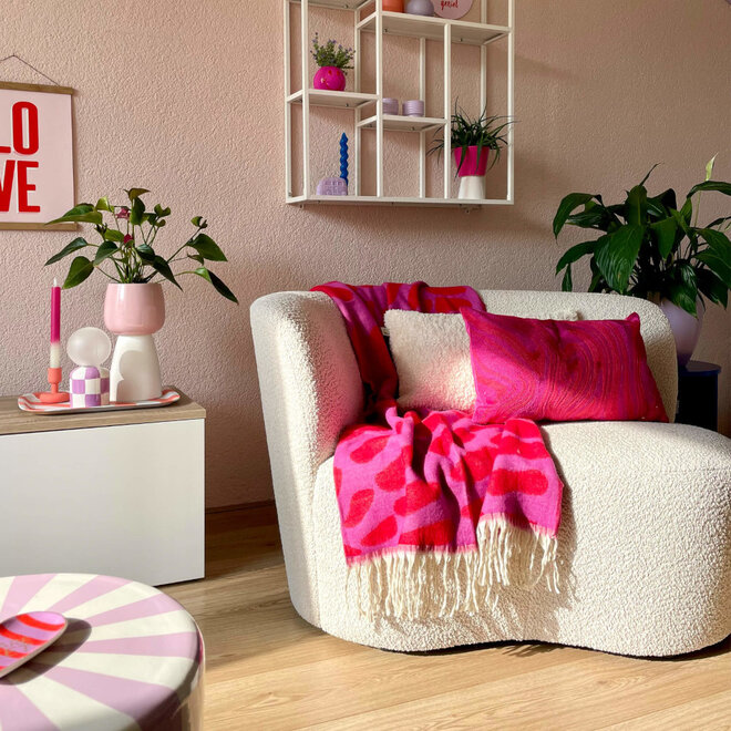Plaid Azoera Purple Pink Red 130x170 cm
