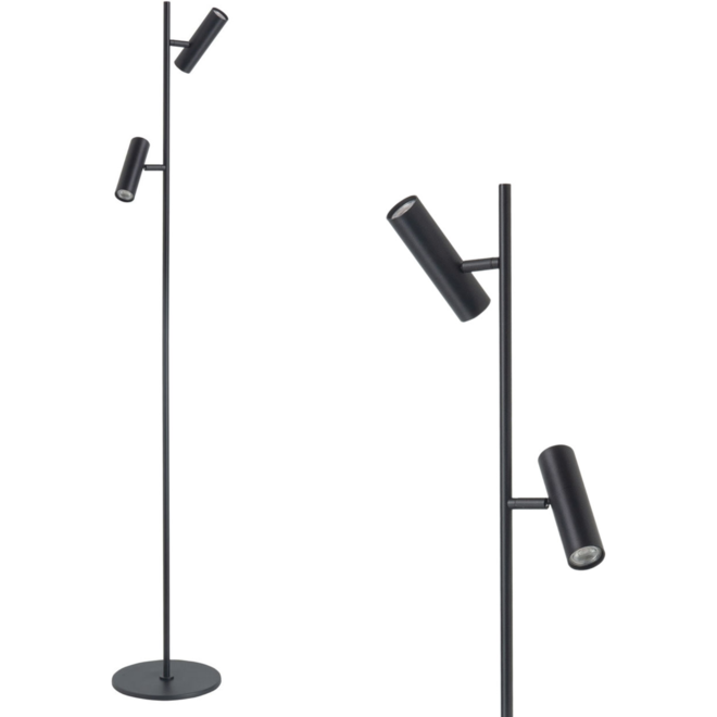 Vloerlamp Trend Zwart H141cm
