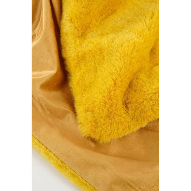 Plaid Warm Cosy Yellow 150x200 cm