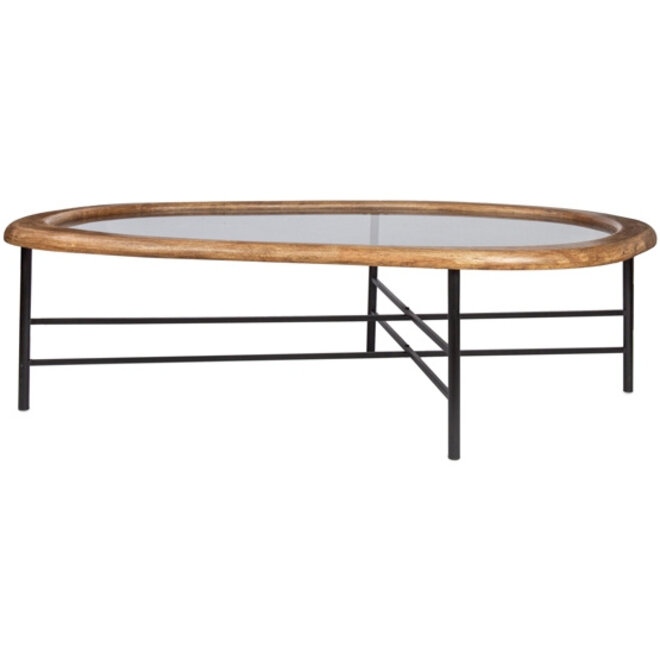 Salontafel Vitrum groot L120cm