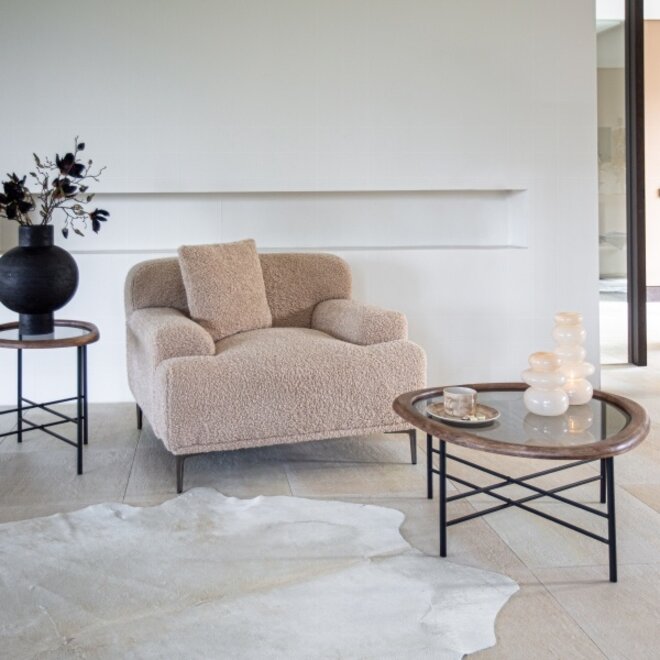 Salontafel Vitrum klein L61cm