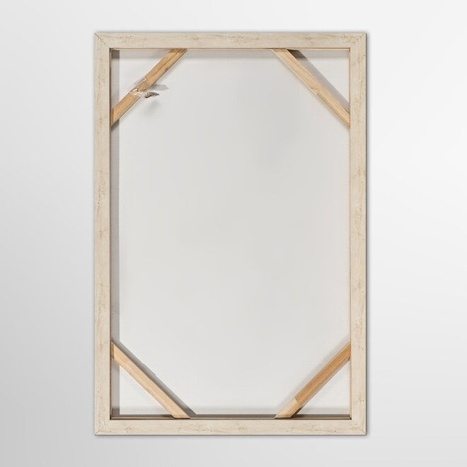 Canvas schilderij Soft Golden Green Right 60x90
