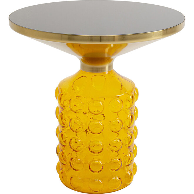 Bijzettafel Lola Geel H52cm