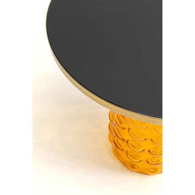 Bijzettafel Lola Geel H52cm