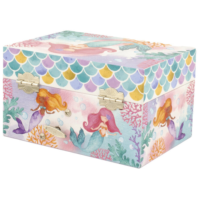 Sieradendoos Zeemeermin tussen Koraal