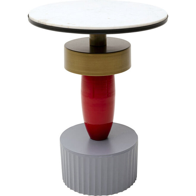 Bijzettafel Memphis Steen H48cm