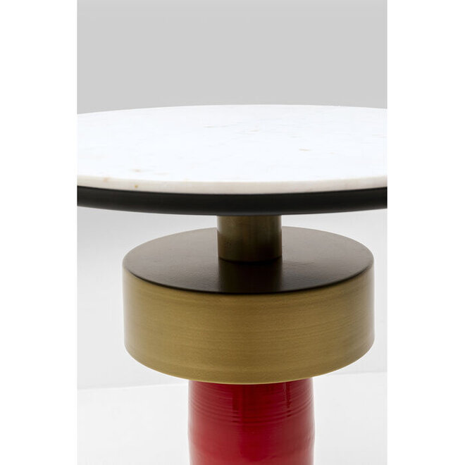 Bijzettafel Memphis Steen H48cm