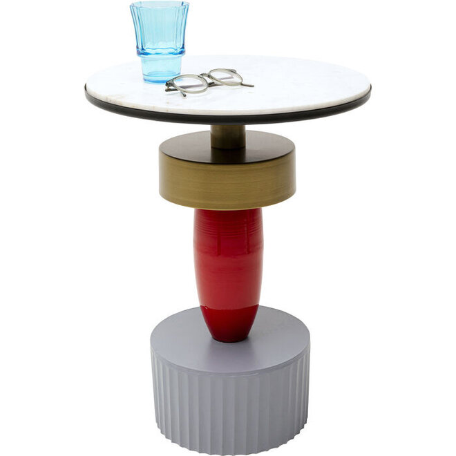 Bijzettafel Memphis Steen H48cm