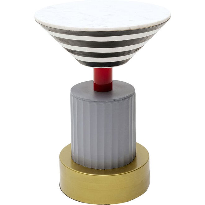 Bijzettafel Memphis Gestreept H48cm