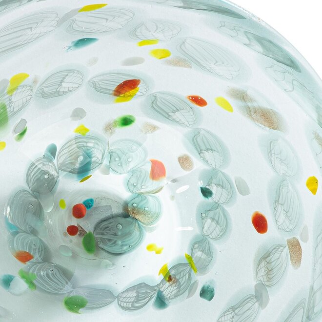 Glas Schaal Speckled Ø38cm