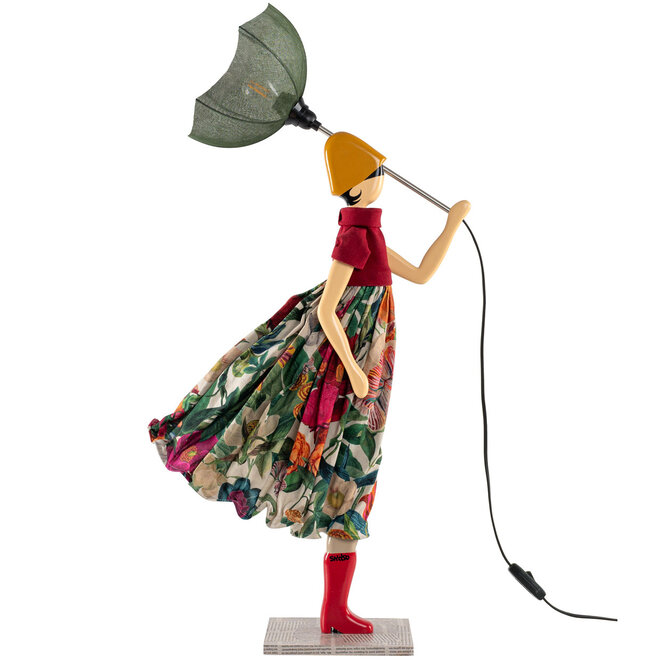 Tafellamp Paraplu dame Alida