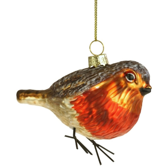 Kersthanger Roodborstje H7cm