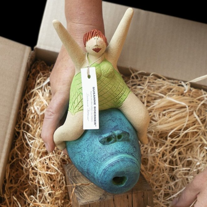 Ik neem de vrijheid voor mezelf, Keramiek H40cm