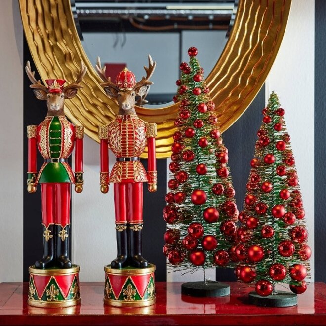 Kerstboom Rood H62cm