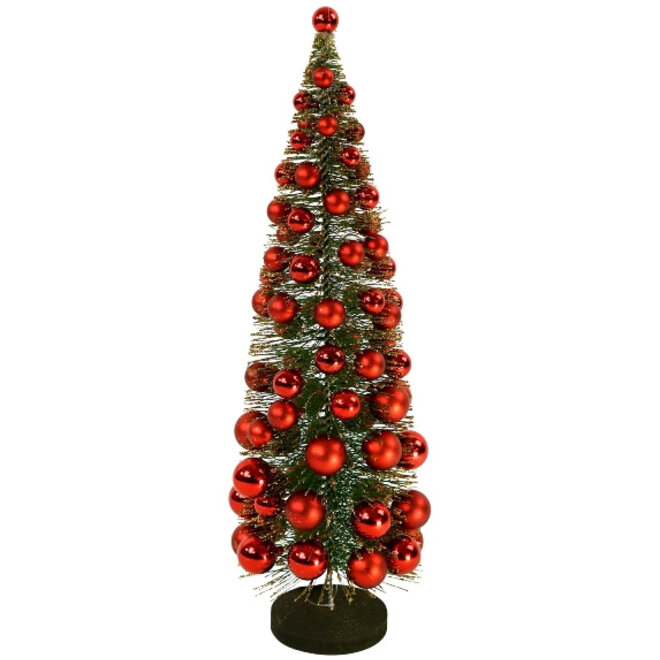 Kerstboom Rood H62cm