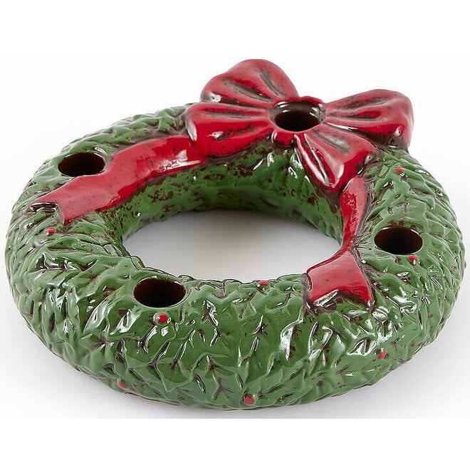 Kandelaar Kerstkrans Ø22cm