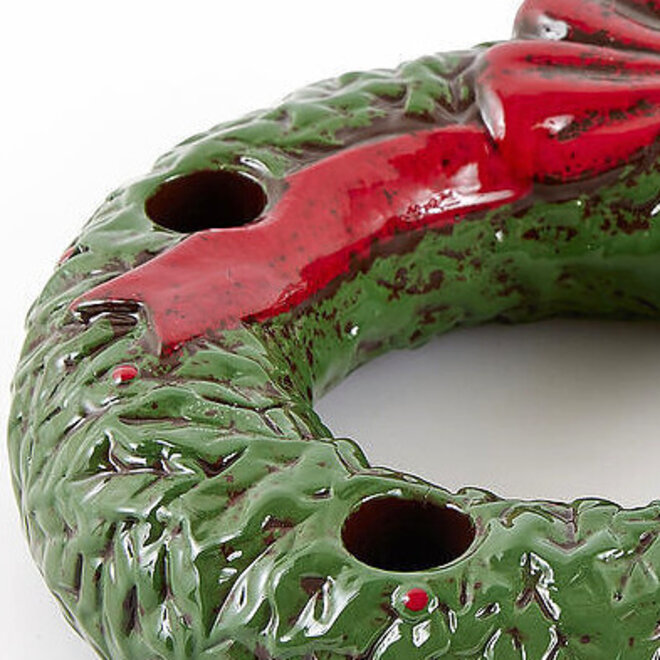 Kandelaar Kerstkrans Ø22cm