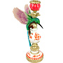 Decoratieve Kandelaar Colibri H33cm
