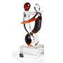 Miniatuur Glassculptuur 'Samba' 2