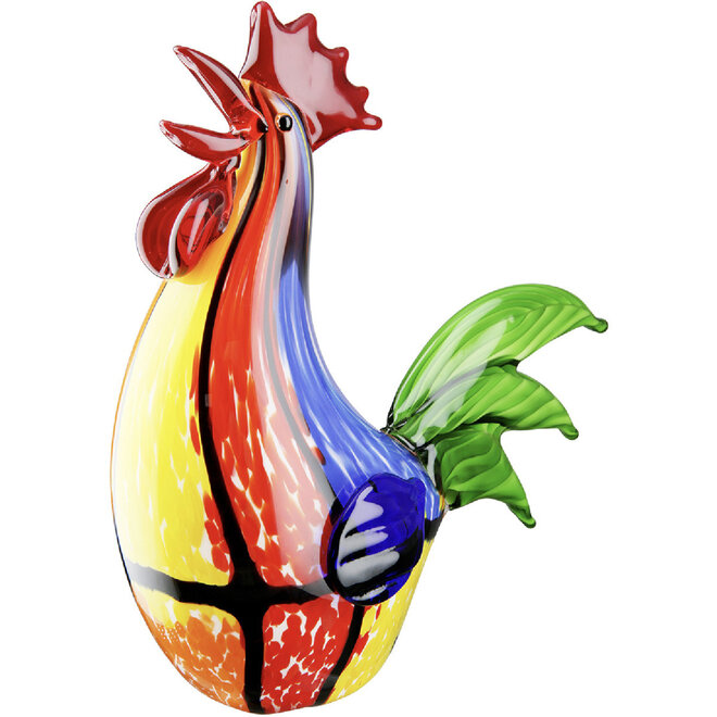 Glassculptuur Haan H27cm