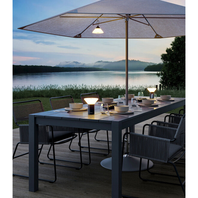Sompex Oplaadbare Tafel/hanglamp Mikono | in- & outdoor | olijf groen