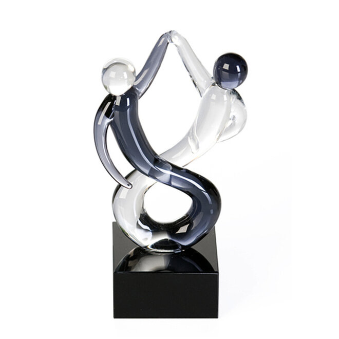 Miniatuur Glassculptuur 'Rumba' A