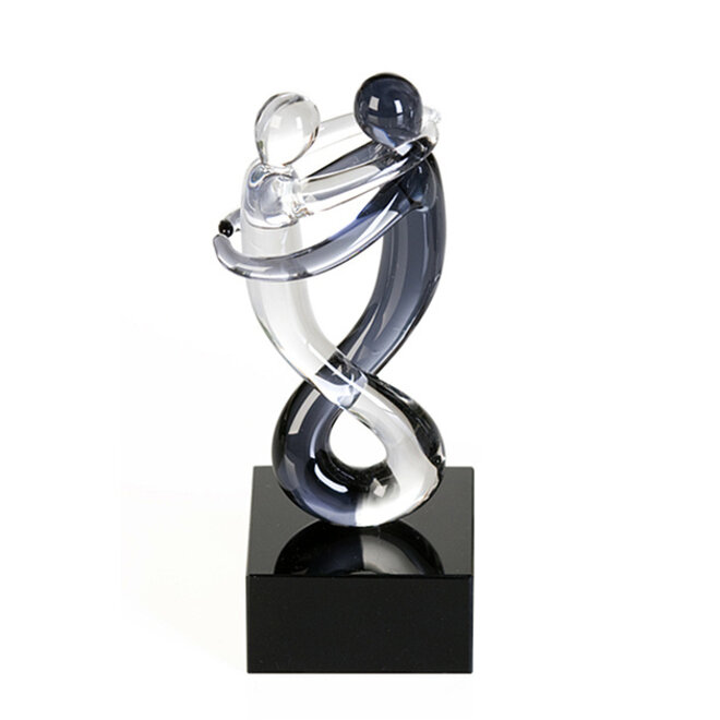 Miniatuur Glassculptuur 'Rumba' B