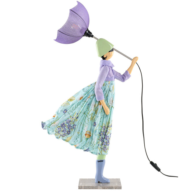 Tafellamp Paraplu dame Lavena