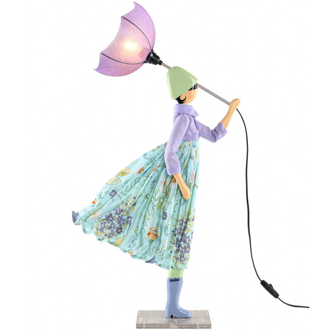 Tafellamp Paraplu dame Lavena