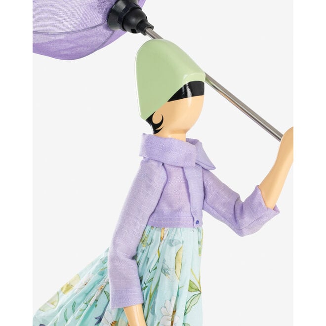 Tafellamp Paraplu dame Lavena