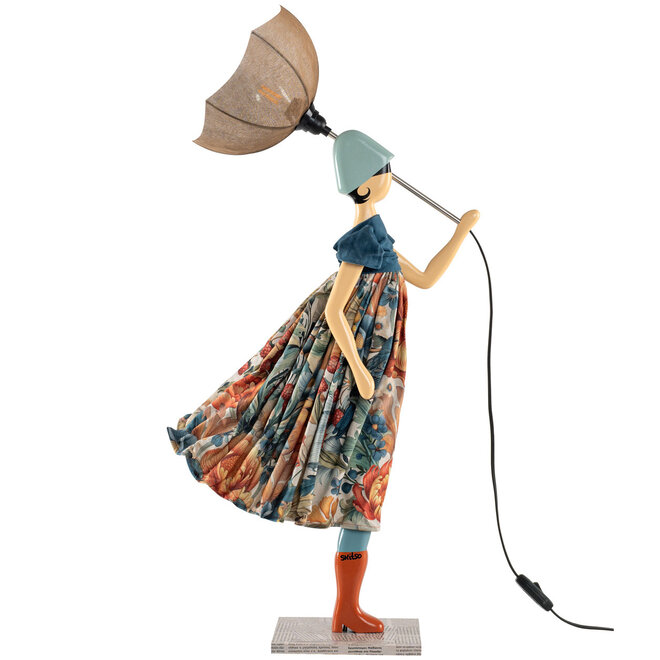 Tafellamp Paraplu dame Teresia