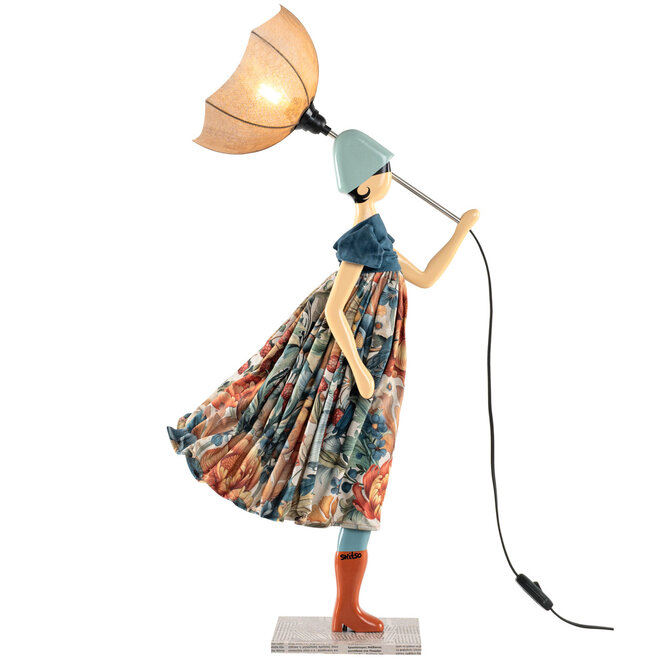 Tafellamp Paraplu dame Teresia